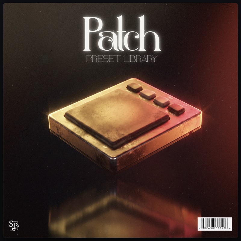 Patch preset library cover art, built with Sound Shipper