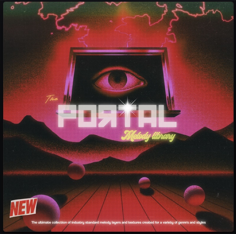 The Portal cover art, built with Sound Shipper